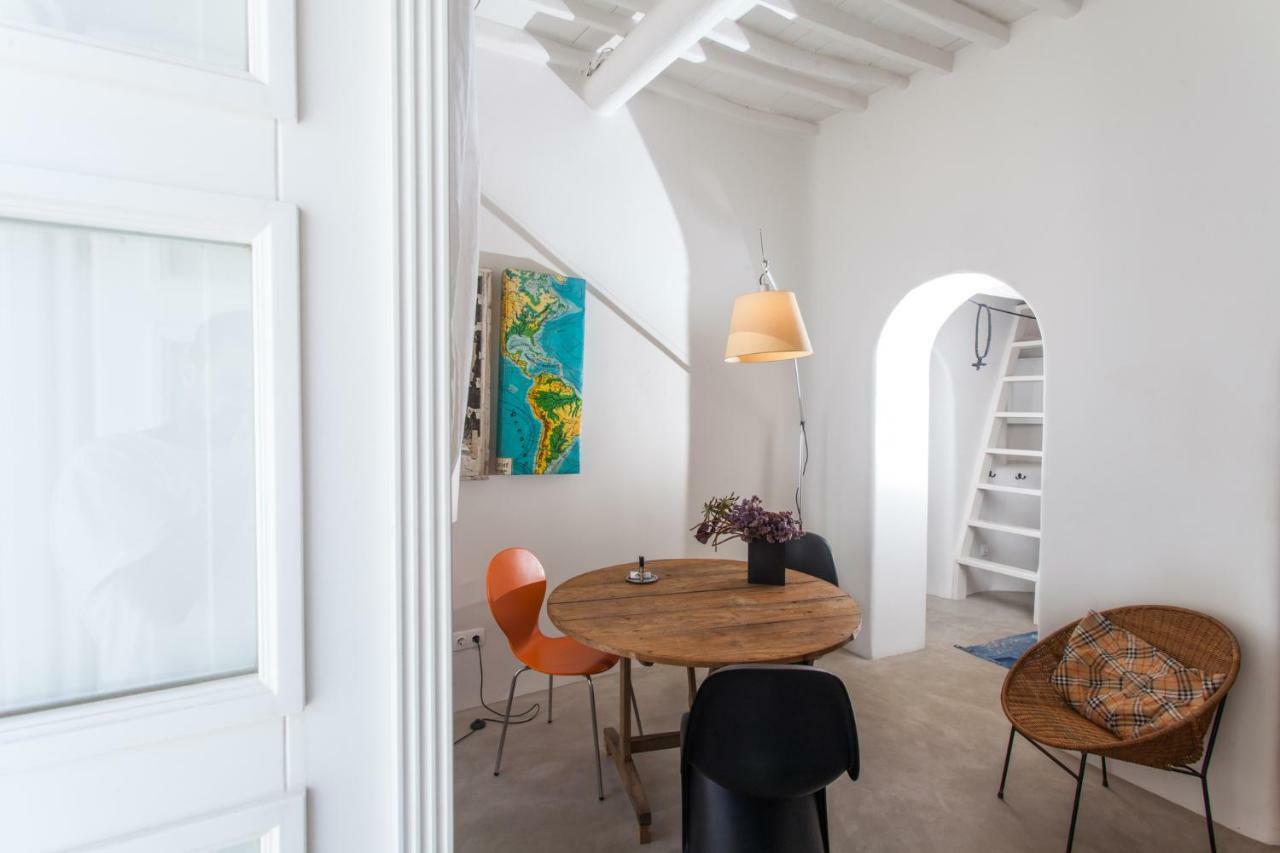 Eclectic & Artistic House In Mykonos Town Vila Exterior foto