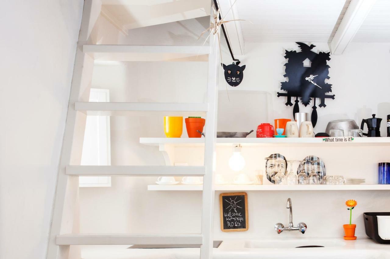 Eclectic & Artistic House In Mykonos Town Vila Exterior foto